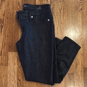 7 For All Mankind Women’s Black Ankle Jeans Size 28